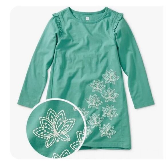 Tea Collection Floating Lotus Dress - Picture 1 of 10